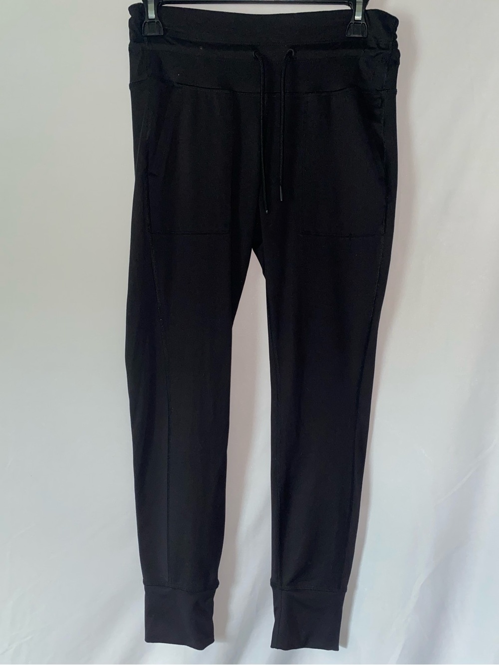 Juicy Couture Men's Black Jogger Sweatpants with Drawstring